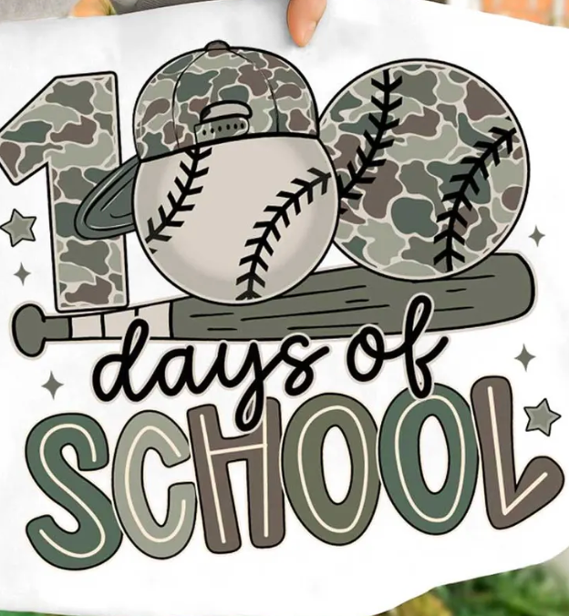 Camo 100 Day of School